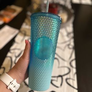 Starbucks Blue Ombre Mermaid Studded Tumbler